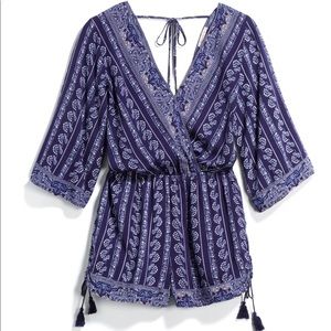 Skies Are Blue Romper